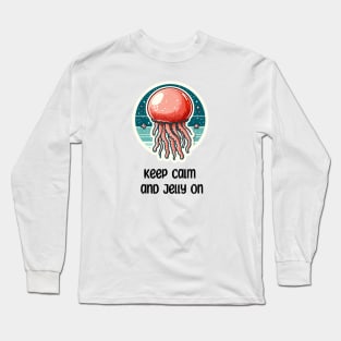 Cannonball Jellyfish Keep Calm and Long Sleeve T-Shirt